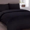 Çeyiz Diyarı Pure Çift Kişilik Nevresim Takımı Siyah